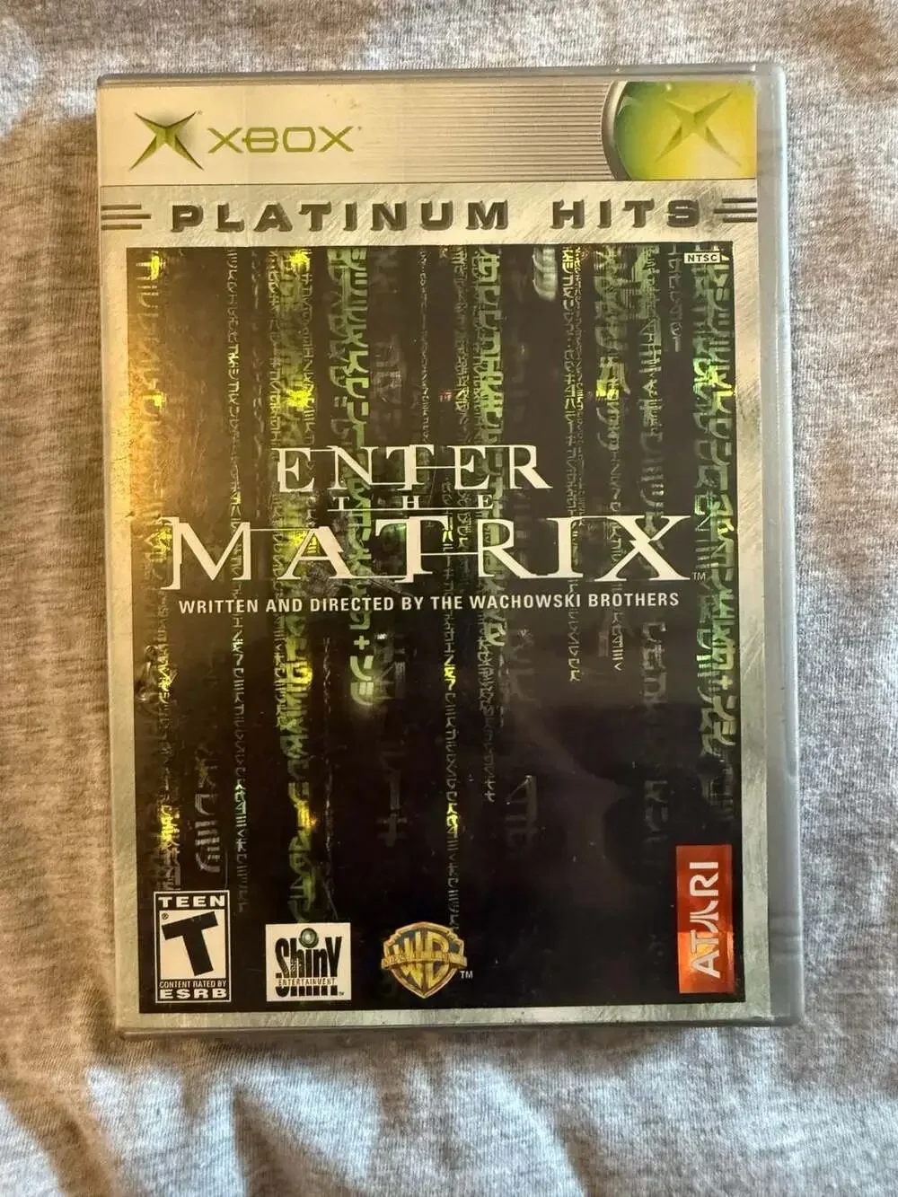 Enter the Matrix Platinum Hits Xbox Game